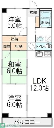 ピュアリティ柏の物件間取画像